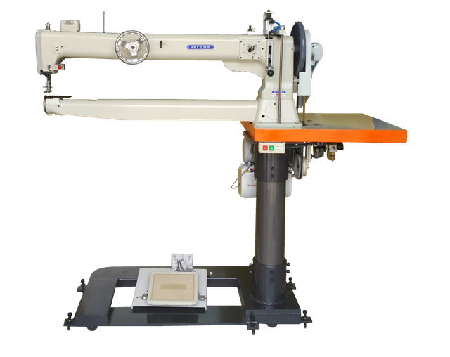 Промышленная швейная машина с длинным рукавом для багажа